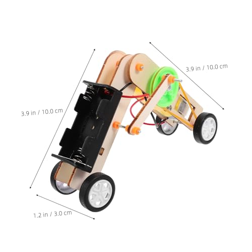 Milisten Bioinspirierter DIY Roboter Wurm Bausatz Stem Lernspielzeug Elektronik Experiment Kit mit Gurtantrieb für Schule und Zuhause von Milisten