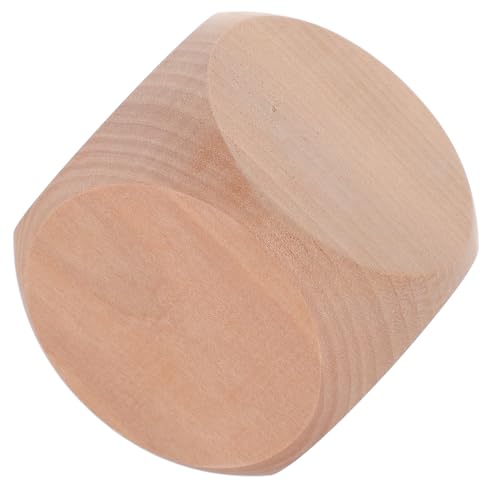 Milisten Blanko Brettspiel Trinkspiel Pärchen Spielblöcke Trinkbrettspiel Blankoblöcke Euchre Würfel Pärchen Spielblöcke Für Erwachsene Beige Holz von Milisten