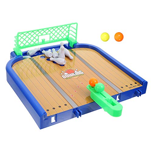 Milisten Bowling Set für Interaktives Desktop mit Bowlingkugeln und Kegeln Fördert Konzentration und Koordination Spaß für Ganze Familie Milisten Bowling Set für Interaktives Desktop mit Bowlingkugeln und Kegeln Fördert Konzentration und Koordination Spaß für Ganze Familie von Milisten