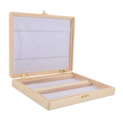 Milisten Box Mikroskopkoffer Lernmikroskop Wissenschafts Kits Mikroskop Zubehör Für Mikroskop Objektträgerkoffer Werkzeuge Zur Herstellung Von Proben Hellbraun Holz Milisten Box Mikroskopkoffer Lernmikroskop Wissenschafts Kits Mikroskop Zubehör Für Mikroskop Objektträgerkoffer Werkzeuge Zur Herstellung Von Proben Hellbraun Holz von Milisten