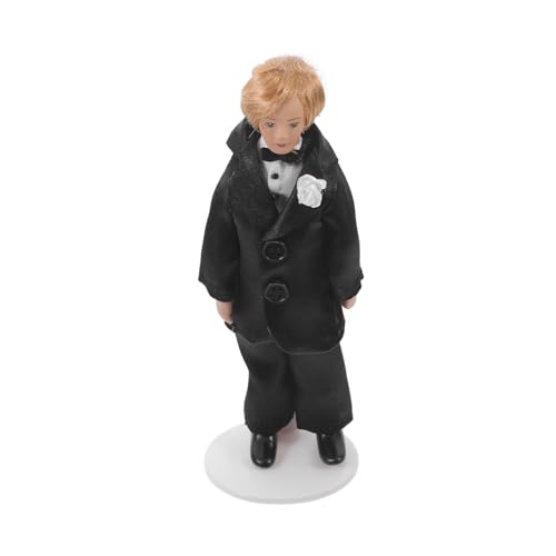 Milisten Bräutigampuppe Figur Zahlen Modern Realistisch Miniatur Für Puppenhaus Hochzeit Bevorzugen Menschen Maßstabsgetreue Modelle Mini- Stoff Black Milisten Bräutigampuppe Figur Zahlen Modern Realistisch Miniatur Für Puppenhaus Hochzeit Bevorzugen Menschen Maßstabsgetreue Modelle Mini- Stoff Black von Milisten