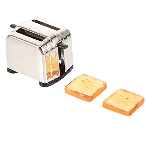 Milisten Brotbackautomaten Modell Toaster Mini Modell Miniatur Toaster Mikro Küchenspielzeug Mini Toaster Simuliertes Brotbackautomaten Modell Spielküchengerät Toaster Milisten Brotbackautomaten Modell Toaster Mini Modell Miniatur Toaster Mikro Küchenspielzeug Mini Toaster Simuliertes Brotbackautomaten Modell Spielküchengerät Toaster von Milisten