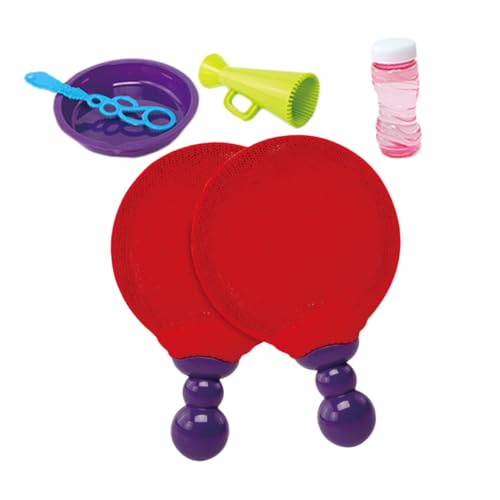 Milisten Bubble Racket Set für Kreatives Outdoor Gartenspiel Sichere und Handliche Seifenblasen Schläger Kleines Design für Indoor und Geburtstag Party Favor Milisten Bubble Racket Set für Kreatives Outdoor Gartenspiel Sichere und Handliche Seifenblasen Schläger Kleines Design für Indoor und Geburtstag Party Favor von Milisten