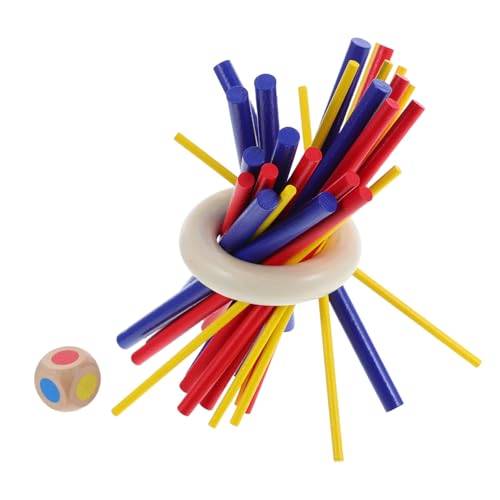 Milisten Buntes Holz Balance Montessori Familienspiel Feinmotorik Tragbar für Erwachsene Senioren für Reisen Partys und Zusammenkünfte Milisten Buntes Holz Balance Montessori Familienspiel Feinmotorik Tragbar für Erwachsene Senioren für Reisen Partys und Zusammenkünfte von Milisten