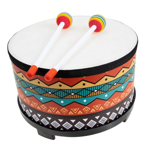 Milisten Buntes Schlagzeug Orff Percussion Instrument Lernspielzeug für Jungen und Mädchen zur Frühkindlichen Musikalischen und Handmotorik Entwicklung von Milisten