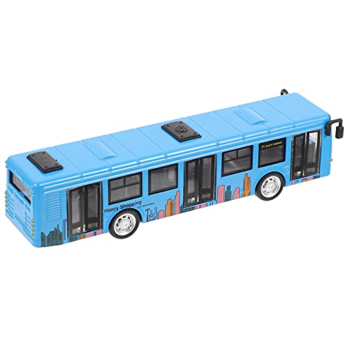 Milisten Busmodell für kinderspielzeug Fahrzeuge puppenwagen hühner Toy car Busspielzeug für Kleinkinder Autospielzeug zurückziehen ABS-Kunststoff Blue Milisten Busmodell für kinderspielzeug Fahrzeuge puppenwagen hühner Toy car Busspielzeug für Kleinkinder Autospielzeug zurückziehen ABS-Kunststoff Blue von Milisten