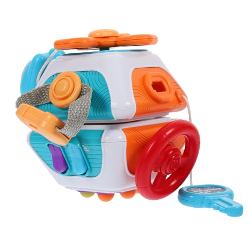 Milisten Busy Cube Montessori Für Kleinkinder Pädagogisches Handspielzeug Für Jahren Multifunktionaler Geschäftiger Zur Sensorischen Stimulation Und Motorischen von Milisten