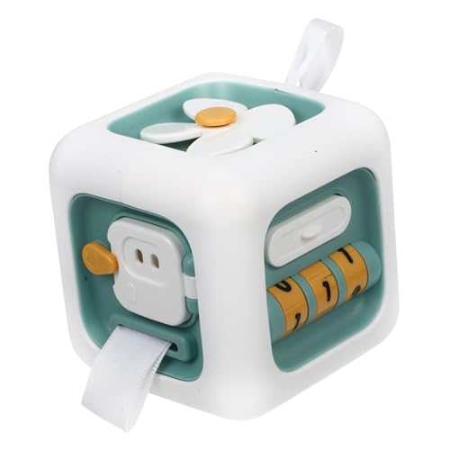 Milisten Busy Cube Montessori Spielzeug Für Kleinkinder Lernspielzeug Feinmotorik Und Sensorischen Fähigkeiten Für Geburtstagsgeschenk von Milisten