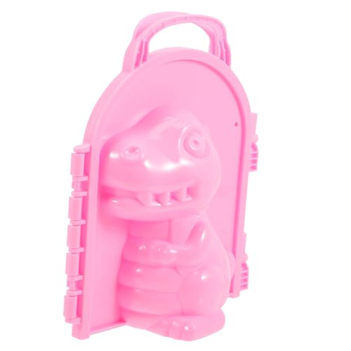 Milisten Cartoon Dinosaur Mold für Schneespielzeug Interaktives Clip Tool für Kreative Winterspiele für Familie und Outdoor Aktivitäten Rosa Farbvariante Milisten Cartoon Dinosaur Mold für Schneespielzeug Interaktives Clip Tool für Kreative Winterspiele für Familie und Outdoor Aktivitäten Rosa Farbvariante von Milisten