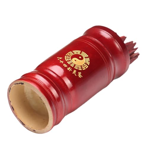 Milisten Chinesische Wahrsagestäbchen Aufbewahrungsbecher Sticks für Divination und Feng Shui Interaktives Orakelspiel für Zuhause Büro und Tempel Milisten Chinesische Wahrsagestäbchen Aufbewahrungsbecher Sticks für Divination und Feng Shui Interaktives Orakelspiel für Zuhause Büro und Tempel von Milisten