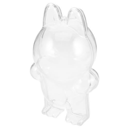 Milisten Clear Acrylpuppenanzeigekasten Transparent Schutzhülle Tragbarer Mini -Figur -beschützer Für Sammlerstücke Und Heimdekoration Milisten Clear Acrylpuppenanzeigekasten Transparent Schutzhülle Tragbarer Mini -Figur -beschützer Für Sammlerstücke Und Heimdekoration von Milisten