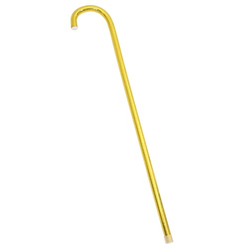 Milisten Cosplay Gehstock Gold Bauchtanz Requisite Leichtes Party Accessoire Bühnenauftritt Halloween Zubehör Milisten Cosplay Gehstock Gold Bauchtanz Requisite Leichtes Party Accessoire Bühnenauftritt Halloween Zubehör von Milisten