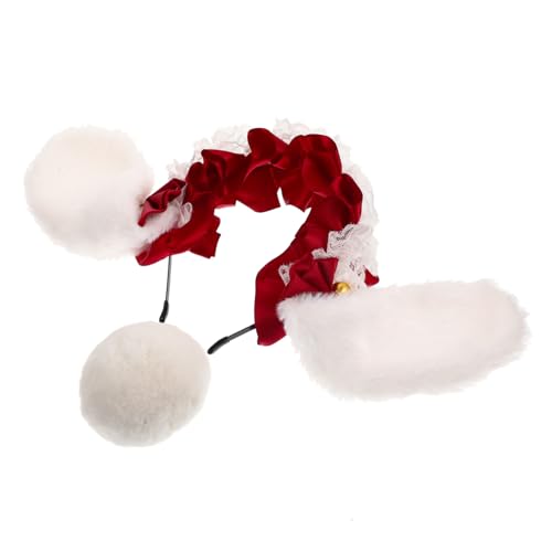 Milisten Cosplay Hasenohren Haarreif und Flauschiges Leichtes Kostümzubehör für Karneval Party Halloween mit Spitzenband Weiß und Einfach zu Tragen und Vielseitig Verwendbar Milisten Cosplay Hasenohren Haarreif und Flauschiges Leichtes Kostümzubehör für Karneval Party Halloween mit Spitzenband Weiß und Einfach zu Tragen und Vielseitig Verwendbar von Milisten