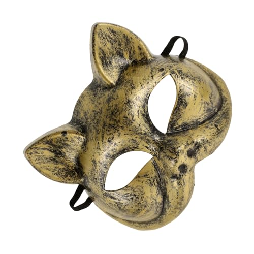 Milisten Cosplay Katzenmaske für Halloween Halbgesichts Maske Elegante Tiermaske für Maskerade Kostümparty und Karneval Auffälliges Design Einsetzbar Verleiht Jedem Outfit eine Mystische Milisten Cosplay Katzenmaske für Halloween Halbgesichts Maske Elegante Tiermaske für Maskerade Kostümparty und Karneval Auffälliges Design Einsetzbar Verleiht Jedem Outfit eine Mystische von Milisten
