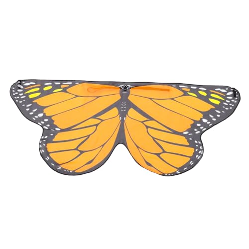 Milisten Cosplay Schmetterlingsflügel Leichte Chiffon Flügel für Halloween Kostümparty Bühnenauftritte Bequemes Ausziehen Zubehör für Schmetterlingskostüme Milisten Cosplay Schmetterlingsflügel Leichte Chiffon Flügel für Halloween Kostümparty Bühnenauftritte Bequemes Ausziehen Zubehör für Schmetterlingskostüme von Milisten