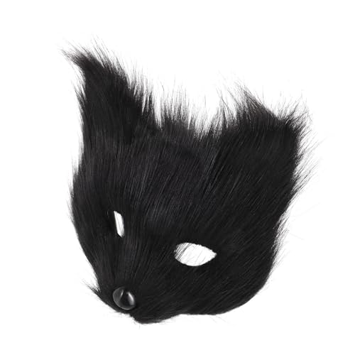 Milisten Cosplay Tiermaske Fuchs Halbmaske für Halloween und Kostümpartys Vielseitiges Partyzubehör für Maskerade und Karneval Komfortabel und Bringt Aufregung und Milisten Cosplay Tiermaske Fuchs Halbmaske für Halloween und Kostümpartys Vielseitiges Partyzubehör für Maskerade und Karneval Komfortabel und Bringt Aufregung und von Milisten