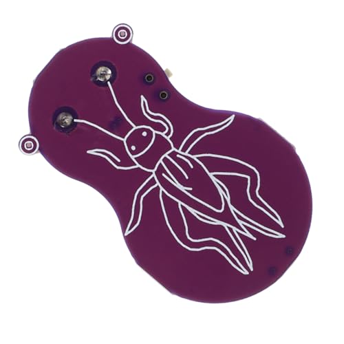 Milisten Cricket-Sound-erzeuger Nerviger Cricket-geräuschmacher Gruseliger Krachmacher Cricket-zwitscher-streich Nerviges Sound-streichgerät Cricket Noise Maker Streich Violett Plastik von Milisten