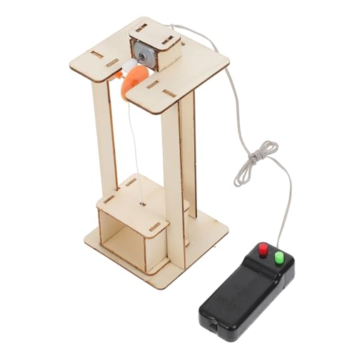 Milisten DIY Aufzugsmodell Spielzeug Technisches Modell Kreativität Und Wissenschaft Für Selbstmontage Ohne Batterie Bildungsförderndes Spielzeug Für Junge von Milisten