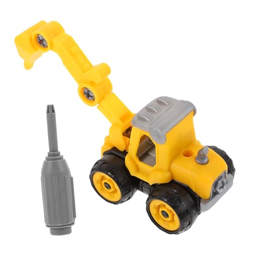 Milisten DIY Baustellenfahrzeug zum Zusammenbauen ohne Batterien Kunststoff Modellauto mit Werkzeugen rutschfest Fördert Eltern Junge Mädchen bindung und Dekoration Milisten DIY Baustellenfahrzeug zum Zusammenbauen ohne Batterien Kunststoff Modellauto mit Werkzeugen rutschfest Fördert Eltern Junge Mädchen bindung und Dekoration von Milisten