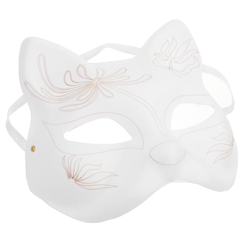 Milisten DIY Katzenmaske Unbemalt Kreative Cosplay Maske für Halloween und Partys Vielseitige Papiermaske zum Selbstgestalten für Kostüme und Feierlichkeiten Milisten DIY Katzenmaske Unbemalt Kreative Cosplay Maske für Halloween und Partys Vielseitige Papiermaske zum Selbstgestalten für Kostüme und Feierlichkeiten von Milisten