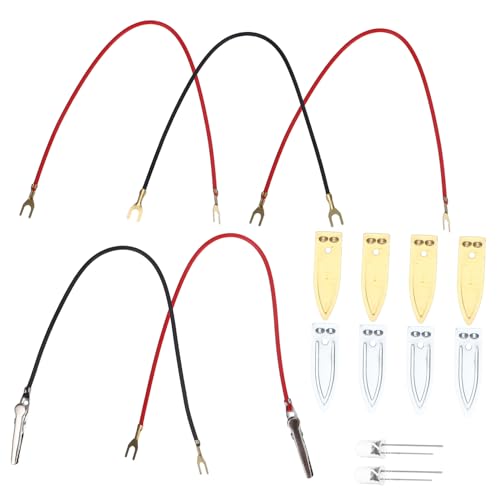 Milisten DIY Obstbatterie Experimentierset mit Kupfer Platten Physik Lernspielzeug für Schüler Früchte Stromerzeugung Experiment LED Licht Kreatives Wissenschafts Kit Milisten DIY Obstbatterie Experimentierset mit Kupfer Platten Physik Lernspielzeug für Schüler Früchte Stromerzeugung Experiment LED Licht Kreatives Wissenschafts Kit von Milisten