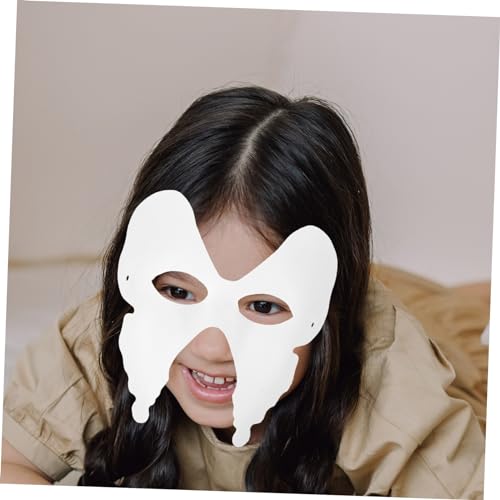 Milisten DIY Papiermasken Teilig Weiße Blanko Maske aus Papierpappe zum Bemalen und Basteln Farben Acrylfarbe und Pinseln für Karneval Halloween Kostümparty und Kindergeburtstag Milisten DIY Papiermasken Teilig Weiße Blanko Maske aus Papierpappe zum Bemalen und Basteln Farben Acrylfarbe und Pinseln für Karneval Halloween Kostümparty und Kindergeburtstag von Milisten