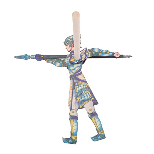 Milisten DIY Schattenpuppenspielzeug für Traditionelle Chinesische Schattenpuppe aus Handgefertigtem Material für Kreative Erzählspiele und Frühe Bildung Verbessert die Praktische Fähigkeit Milisten DIY Schattenpuppenspielzeug für Traditionelle Chinesische Schattenpuppe aus Handgefertigtem Material für Kreative Erzählspiele und Frühe Bildung Verbessert die Praktische Fähigkeit von Milisten