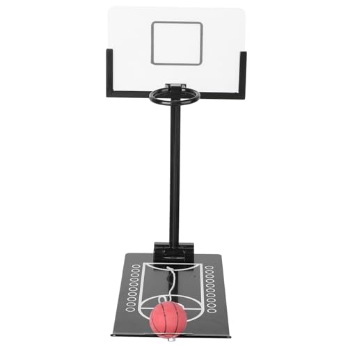 Milisten Desktop Basketballkorb Kompaktes Basketball Decompression Toy Einfaches Sports Game Toy für Erwachsene Tragbares Mini Basketballspiel für Drinnen und Unterwegs von Milisten