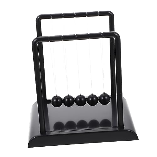 Milisten Desktop Newton Balance Ball Kreatives Deko Accessoire für Büro und Zuhause Großer Schwarzer Schreibtischschmuck Einzigartiges Physikalisches für Wissenschaftsfreunde Milisten Desktop Newton Balance Ball Kreatives Deko Accessoire für Büro und Zuhause Großer Schwarzer Schreibtischschmuck Einzigartiges Physikalisches für Wissenschaftsfreunde von Milisten