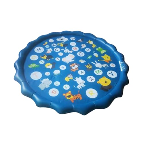 Milisten Dicker PVC Spritzmatte mit Tiermotiven Umweltfreundliches Aufblasbares Wasserspielzeug für Strapazierfähige Gartenmatte für Sommerpool Outdoor Spaß und Wasserspiele Milisten Dicker PVC Spritzmatte mit Tiermotiven Umweltfreundliches Aufblasbares Wasserspielzeug für Strapazierfähige Gartenmatte für Sommerpool Outdoor Spaß und Wasserspiele von Milisten