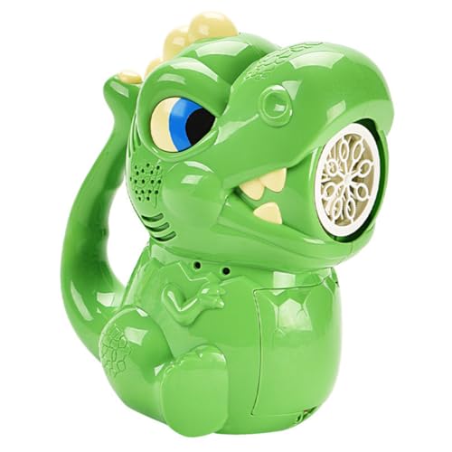 Milisten Dinosaurier Bubble Maker Seifenblasenmaschine Für Sicheres Material Für Gartenpartys Und Outdoor Spiele Elektrische Blasenmaschine Ohne Batterien von Milisten