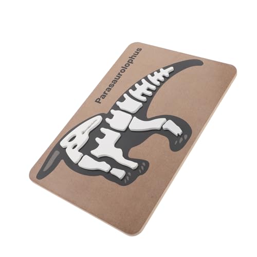 Milisten Dinosaurier-Fossilien-Puzzle Palentologe Dinosaurier -Kits für unfertiger Dinosaurier aus Holz Holzrätsel sensorisch Dinosaurierspielzeug aus Holz Sandkasten hölzern von Milisten