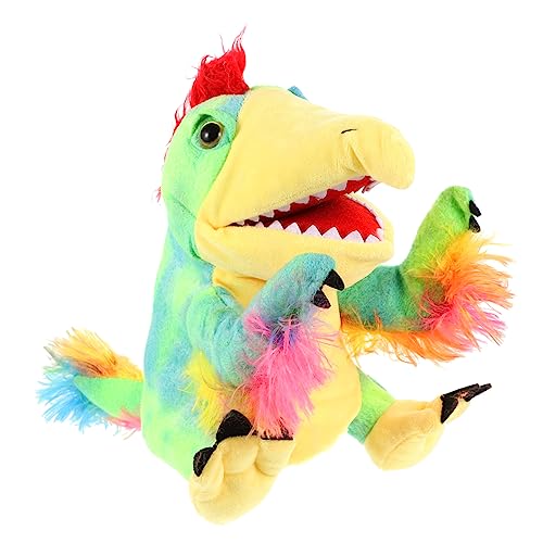 Milisten Dinosaurier Handpuppe DIY für Große Fingerpuppen für Kreative Rollenspiele und Unterhaltungsbedarf für Eltern Junge Mädchen Aktivitäten von Milisten