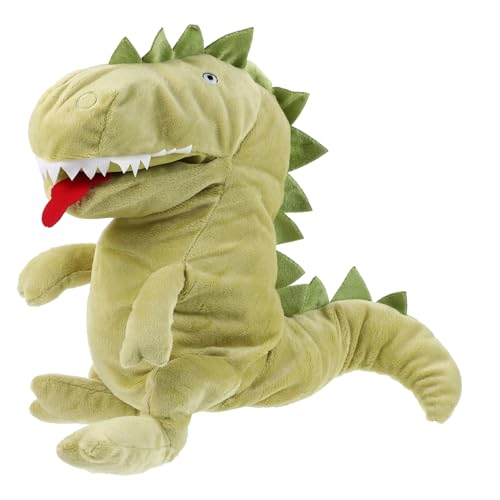 Milisten Dinosaurier-Handpuppe Handpuppe für Tierpuppen Tierkopfpuppe Cartoon-Handpuppe Kinderpuppen Handpuppen PP Baumwolle Green Milisten Dinosaurier-Handpuppe Handpuppe für Tierpuppen Tierkopfpuppe Cartoon-Handpuppe Kinderpuppen Handpuppen PP Baumwolle Green von Milisten