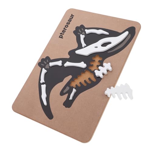 Milisten Dinosaurier Holzpuzzle Fossil Skelette Montessori Für Jahre Kognitive Entwicklung Hand Auge Koordination Und Soziale Interaktion Langlebiges DIY Puzzle Aus Holz Milisten Dinosaurier Holzpuzzle Fossil Skelette Montessori Für Jahre Kognitive Entwicklung Hand Auge Koordination Und Soziale Interaktion Langlebiges DIY Puzzle Aus Holz von Milisten