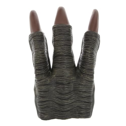 Milisten Dinosaurier Krallen Handschuhe Realistisches Velociraptor Pfoten Modell für Erwachsene Cosplay Party Zubehör mit Roten Krallen Milisten Dinosaurier Krallen Handschuhe Realistisches Velociraptor Pfoten Modell für Erwachsene Cosplay Party Zubehör mit Roten Krallen von Milisten