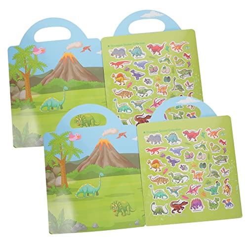 Milisten Dinosaurier Paradise Sticker Book Kinderspielzeug Puzzlematte Sticker Books Handheldinosaurier -szenenaufkleberbuch Aufkleberbücher Für Kleinkinder Kinderstockbücher Bunt PVC Milisten Dinosaurier Paradise Sticker Book Kinderspielzeug Puzzlematte Sticker Books Handheldinosaurier -szenenaufkleberbuch Aufkleberbücher Für Kleinkinder Kinderstockbücher Bunt PVC von Milisten