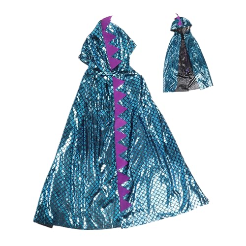 Milisten Dinosaurier-Umhang Glitzermantel Dinosaurier-Drachen-Umhang Kinderkleiderparty Umhang verkleiden Kleinkinder verkleiden sich Dinosaurierkostüm für Stoff Blue Milisten Dinosaurier-Umhang Glitzermantel Dinosaurier-Drachen-Umhang Kinderkleiderparty Umhang verkleiden Kleinkinder verkleiden sich Dinosaurierkostüm für Stoff Blue von Milisten