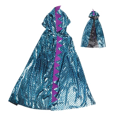 Milisten Dinosaurier-Umhang kostüm Strandtuch Dinosaurier-Drachen-Umhang Umhang verkleiden Cosplay-Kostüm-Requisiten Kleinkinder verkleiden sich Stoff Blue Milisten Dinosaurier-Umhang kostüm Strandtuch Dinosaurier-Drachen-Umhang Umhang verkleiden Cosplay-Kostüm-Requisiten Kleinkinder verkleiden sich Stoff Blue von Milisten
