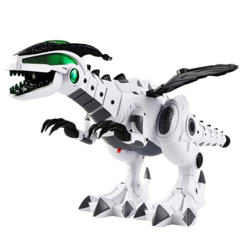Milisten Mechanischer Sprühdinosaurier Elektrischer Dinosaurier Spielzeug für Kinder Realistische Geräusche und zur Schreibtischdekoration Dinosaurier Spielzeug mit Sprühfunktion von Milisten