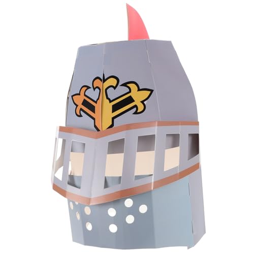 Milisten Diy Papier Ritterhelm für Mittelalterliche Maskerade Maske Bastelprojekt für Kreative Partys Partygeschenk für Kindergeburtstage Sicheres und Komfortables Design Milisten Diy Papier Ritterhelm für Mittelalterliche Maskerade Maske Bastelprojekt für Kreative Partys Partygeschenk für Kindergeburtstage Sicheres und Komfortables Design von Milisten