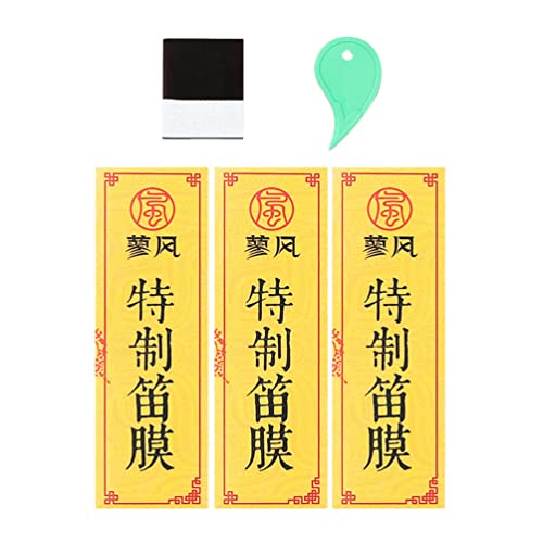 Milisten Dizi Flöte Membran Traditionellen Chinesischen Musical Instrument Membran für Flöte Bläser Instrument von Milisten