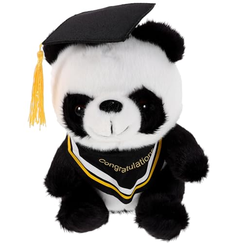 Milisten Plüsch Panda Doktor Puppe Für Abschlussfeiern Süßes Gelbes Plüschtier Mit Dreieckigem Schal Zur Graduierung Für Jeden Absolventen Milisten Plüsch Panda Doktor Puppe Für Abschlussfeiern Süßes Gelbes Plüschtier Mit Dreieckigem Schal Zur Graduierung Für Jeden Absolventen von Milisten