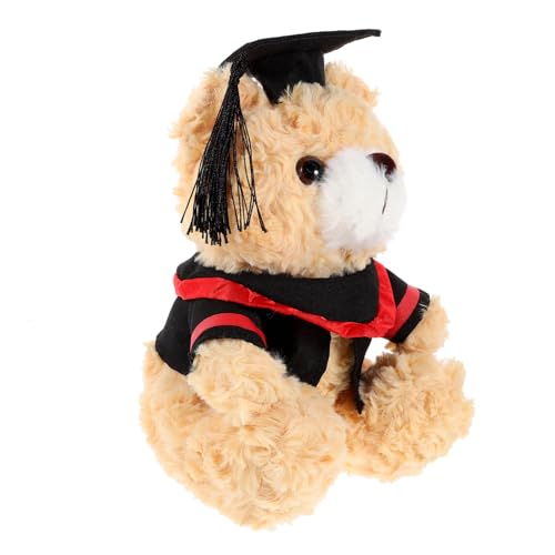 Milisten Doktorhutpuppe Abschluss Kuscheltiere Bär Doktor Bär Ausgestopfte Puppe Abschluss-Cartoon-bär Ausgestopfter Abschlussbär Light Brown Plüsch Milisten Doktorhutpuppe Abschluss Kuscheltiere Bär Doktor Bär Ausgestopfte Puppe Abschluss-Cartoon-bär Ausgestopfter Abschlussbär Light Brown Plüsch von Milisten