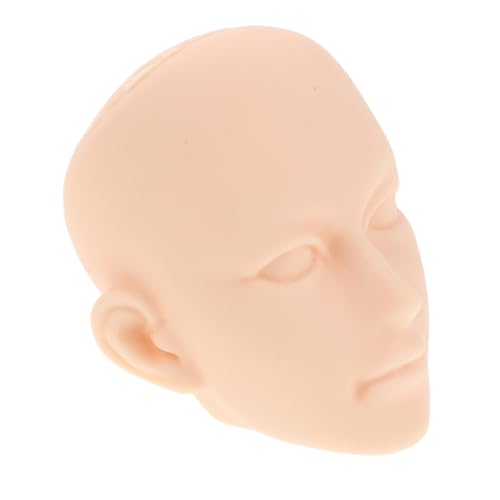 Milisten Puppenhandwerk Kopf für Make Up Übungen Kleiner Puppenkopf Schaufensterpuppenkopf Kompatibel mit Verschiedenen Marken Detailgetreue Nachbildung von Milisten