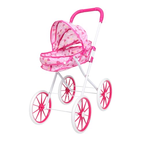 Milisten Doll Stroller für Faltbarer Puppenwagen mit Großzügigem für Babypuppen Realistisches Design für Fantasievolles Rollenspiel für Kleinkinder Kinderwagenspielzeug für Rollenspiele Milisten Doll Stroller für Faltbarer Puppenwagen mit Großzügigem für Babypuppen Realistisches Design für Fantasievolles Rollenspiel für Kleinkinder Kinderwagenspielzeug für Rollenspiele von Milisten