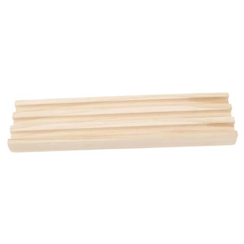 Milisten Domino Halter aus Holz Elegantes Tablett für Domino Spielzubehör Minimalistisches Design für Kreative Bastelprojekte zur Aufbewahrung und Organisation von Spielkarten Milisten Domino Halter aus Holz Elegantes Tablett für Domino Spielzubehör Minimalistisches Design für Kreative Bastelprojekte zur Aufbewahrung und Organisation von Spielkarten von Milisten
