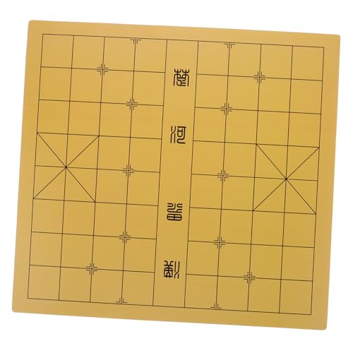 Milisten Doppel Schachbrett Gobang Chinesisches Schachbrett Robustes Leichtes Desktop Spielbrett Langlebig Tragbar Glatte für Klassische Brettspiel Fans von Milisten
