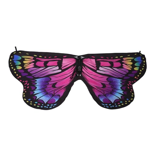 Milisten Doppelseitige Schmetterlingsflügel Cape mit Lebendigem Farbprint Leichter Strapazierfähiger Monarch Flügel Umhang für Mädchen Einfache Handhabung als Party Halloween Kostümzubehör Milisten Doppelseitige Schmetterlingsflügel Cape mit Lebendigem Farbprint Leichter Strapazierfähiger Monarch Flügel Umhang für Mädchen Einfache Handhabung als Party Halloween Kostümzubehör von Milisten
