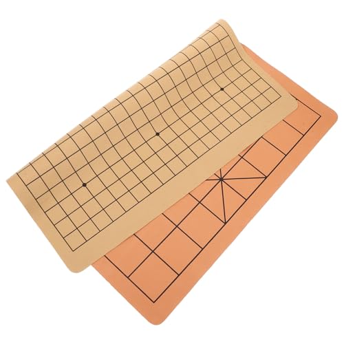 Milisten Doppelseitiges Schachbrett Aus Samt Tragbar Zusammenklappbar Xiangqi Schachblock Xiangqi Pu Schachbrett Brettspielzubehör Kreatives Schachbrettspielzubehör Kunstleder Milisten Doppelseitiges Schachbrett Aus Samt Tragbar Zusammenklappbar Xiangqi Schachblock Xiangqi Pu Schachbrett Brettspielzubehör Kreatives Schachbrettspielzubehör Kunstleder von Milisten